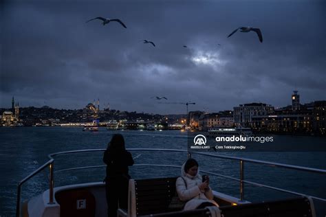 İstanbul da soğuk hava etkili oldu Anadolu Ajansı