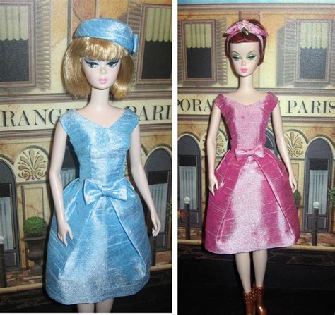 Pink Or Blue Barbie Wardrobe Barbie Fashion Doll Dress