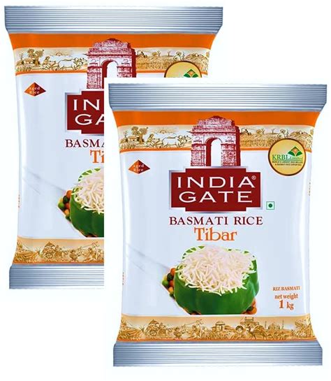 India Gate Basmati Rice Tibar Kg Pack Of Unique Amazon In