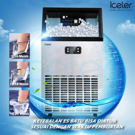 Jual Mesin Es Batu Kristal Iceler Ice Maker Kg Jam Untuk Cafe