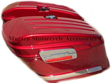 Amazon Mutazu Hl Burgundy Red Universal Motorcycle Hard Bag