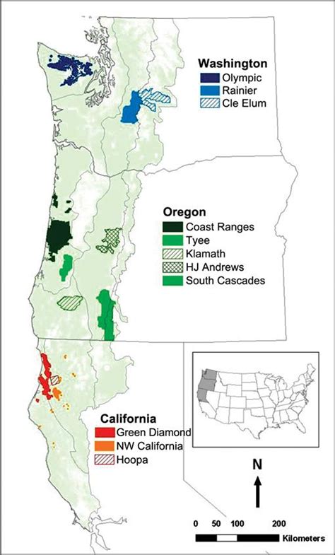 Northern Spotted Owl Habitat Map