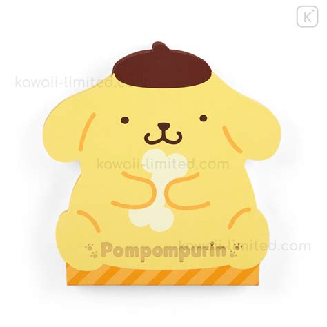 Japan Sanrio Original Die Cut Memo Pompompurin Kawaii Limited