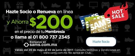 Ofertas De Hot Sale En Sam S Club Promociones Y Descuentos
