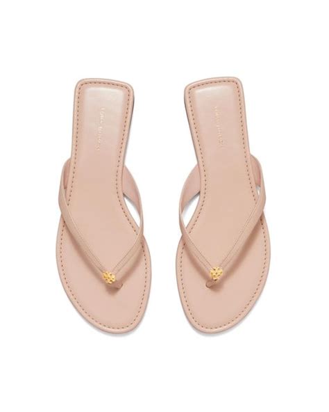 Tory Burch Classic Flip Flop In Pink Lyst