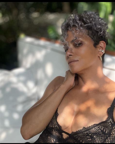 Halle Berry Blue Haired Lesbian Of The Day DrunkenStepFather