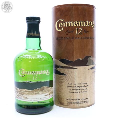 Irish Whiskey Auctions Connemara Year Old Peated Single Malt