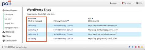 Accessing Your Staged Wordpress Site Knowledge Base Pair Networks