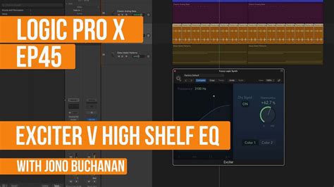 Logic Pro X Exciter V High Shelf Eq Youtube