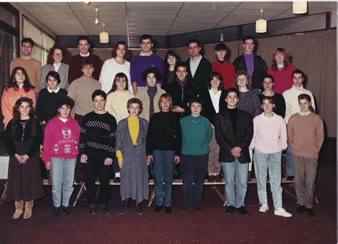 Photo De Classe BTS AC 2EME ANNEE De 1989 BTS ACTION COMMERCIALE