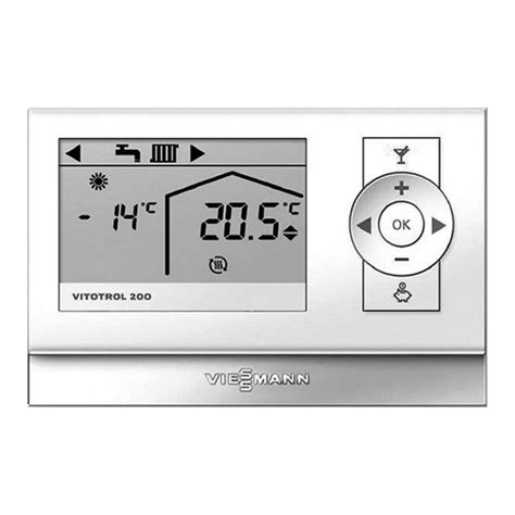 VIESSMANN VITOTROL 200A NOTICE D UTILISATION Télécharger le Pdf