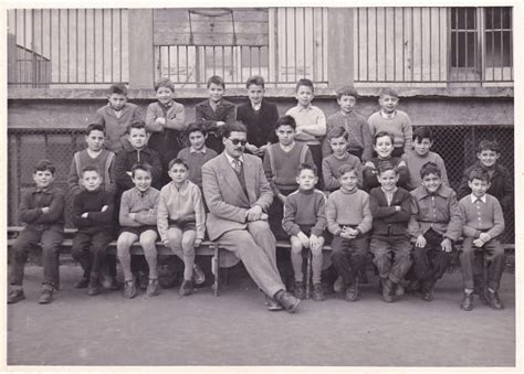 Photo de classe Classe de Monsieur Crouzet de 1955 Ecole Des Frères