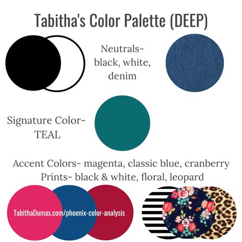 I Offer Phoenix Color Analysis Tabitha Dumas