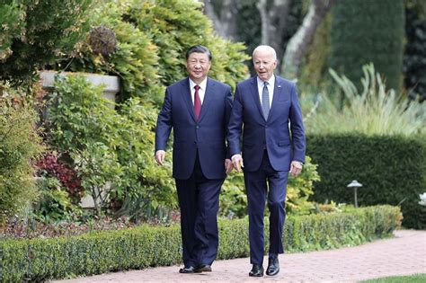 习近平同美国总统拜登举行中美元首会晤 中国侨声网