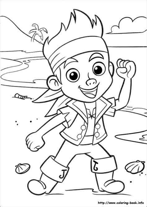 20+ Free Printable Jake and The Neverland Pirates Coloring Pages ...