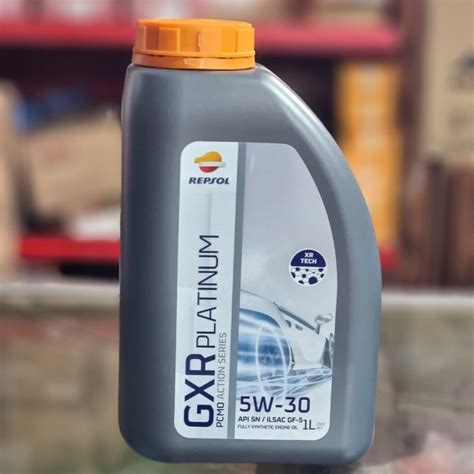 Oli Repsol Gxr Platinum W Fully Synthetic Liter Original Lazada