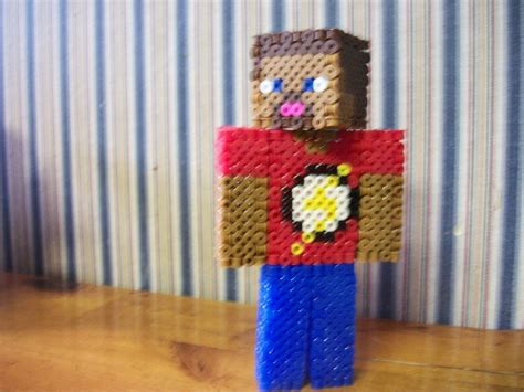 Minecraft Steve Perler Beads