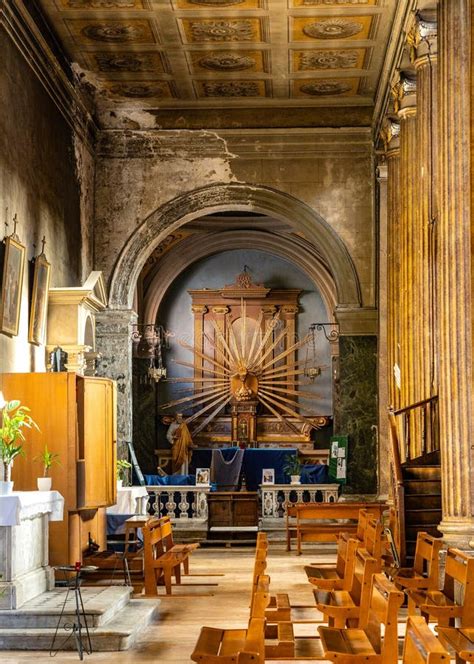 Aisle Chapel Of Our Lady Of Port Church Eglise Notre Dame Du Port In