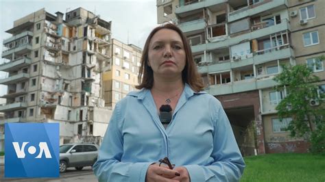 Voa S Myroslava Gongadze Reporting From Dnipro Ukraine Voa News Youtube