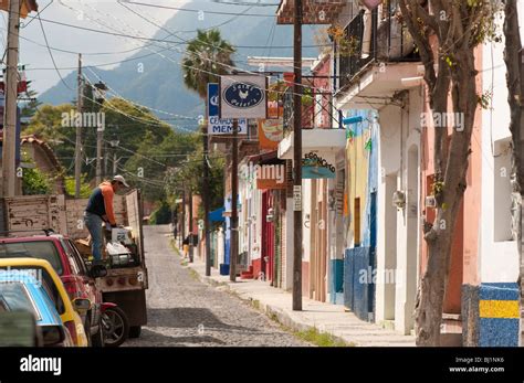 town ajijic lake chapala jalisco mexico north america