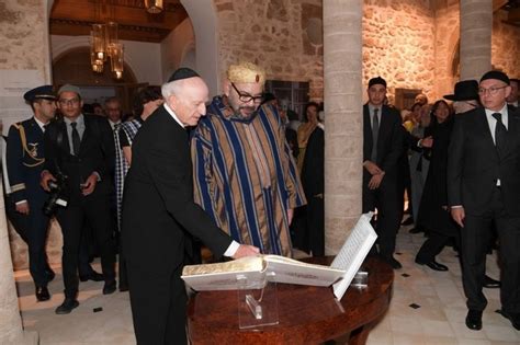 La Communaut Juive Rend Hommage Au Roi Mohammed Vi