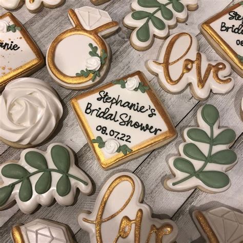 Engagement Proposal Bridal Shower Wedding Cookies Etsy Wedding