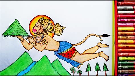 Hanuman Ji Picture For Drawing