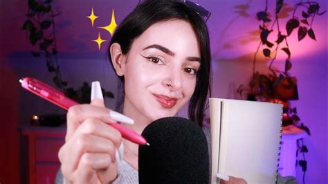 Asmr Whispering Tracing Writing Your Favourite Trigger Words Close