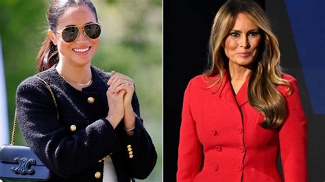 Stylist Tells Us Meghan Markle Melania Trump S Fashion Reveals They