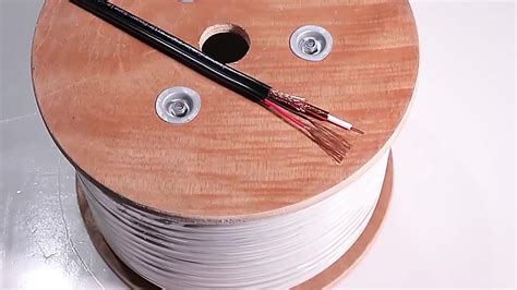 Hot Rg Rg Rg Rg Coaxial Cable With Power Ohm For Cctv Catv