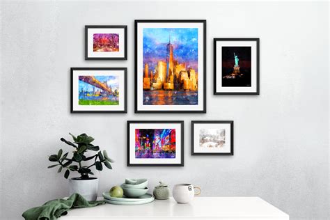 New York Art Prints Set of 6 - G.O.A.T House of Creative