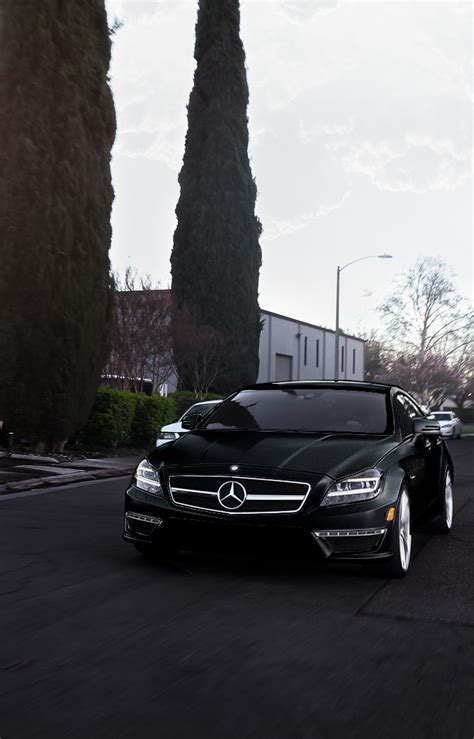 CLS63 AMG On Vossen CVT S SF Mercedes Benz Cars Mercedes Benz