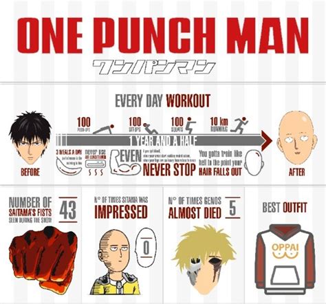 One Punch Man Explicado Al Detalle En Esta Infograf A