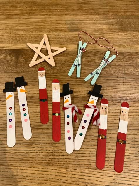 Lollipop Stick Craft Christmas