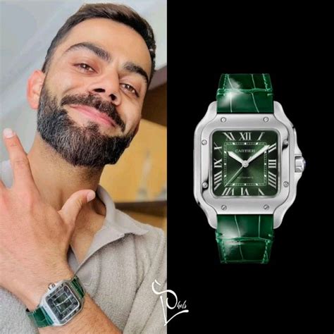 Virat Kohli Watch Collection | Watch collection, Cartier santos ...