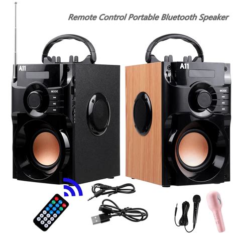 Altavoz Bluetooth Port Til Subwoofer Est Reo Inal Mbrico Altavoces De