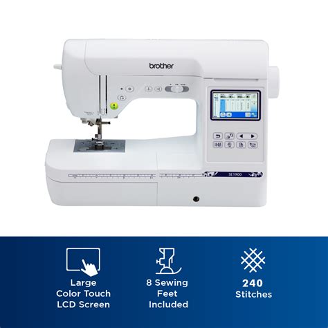 Buy Brother Se Computerized Sewing And Embroidery Machine With