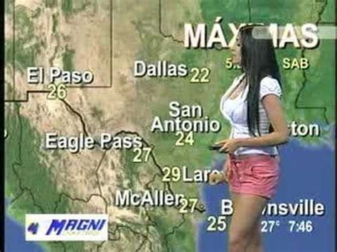 Mayte Carranco Hot Mexican Weather Girl Youtube