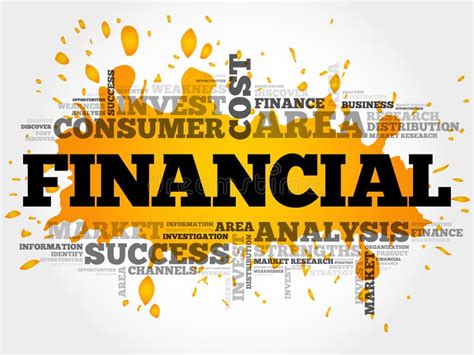 Financial Services Word Cloud Stock Illustrations 137 Financial