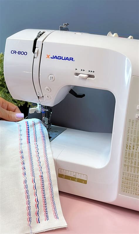 Компьютерная швейная машина Jaguar CR-800 – c-gm.ru