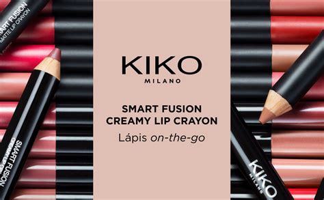KIKO MILANO, Smart Fusion Creamy Lip Crayon, Lápis Labial com Cor, Cor ...