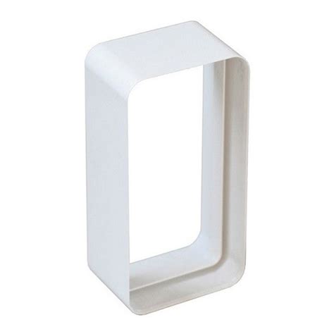 Manchon Pour Tube Ventilation Rectangulaire 120 X 60 Blanc First Plast