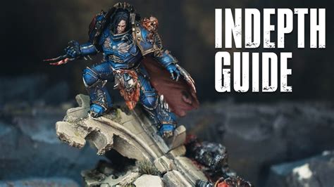 Konrad Curze Primarch of the Nightlords || How to Paint - YouTube