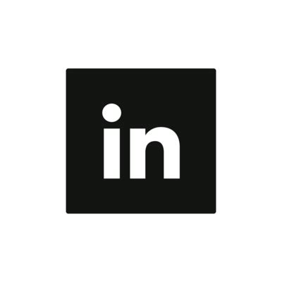 Linkedin Logo Black White PNGs for Free Download