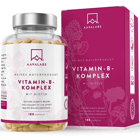 Vitamin B Komplex Mit Biotin Und Vitamin B St Ck Mit Vitamin B