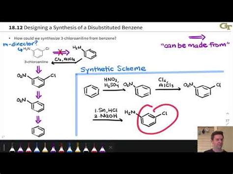 Multi Step Synthesis Of Substituted Benzenes Youtube