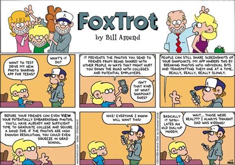 Today On Foxtrot Comics By Bill Amend Foxtrot Comics Comic Strips