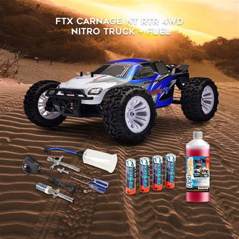 Ftx Carnage Nt Rtr Wd Nitro Truck Fuel Paragon Competitions