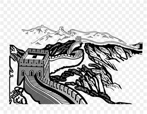 Great Wall Of China Vector Graphics Illustration Image Clip Art Png