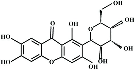 Chemical structure of mangiferin. | Download Scientific Diagram